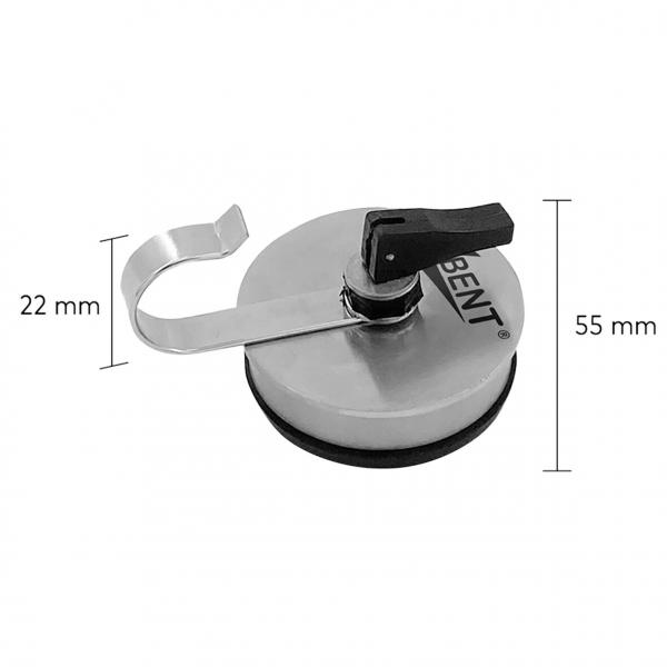 Product image of the product “Klappsauger BENT® zur Befestigung des Spannstabs ”