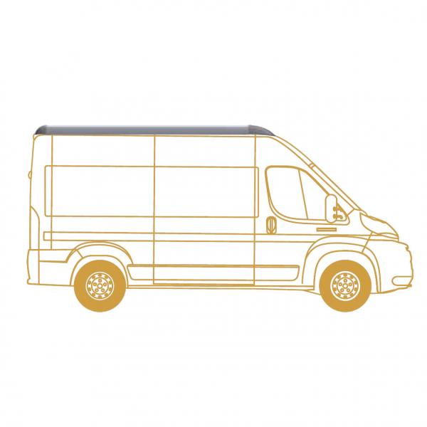Product image of the product “Reling STYLE 4295 mm, für Fahrzeuglänge 636,3 cm ”