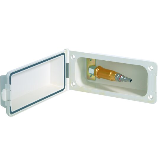 Product image of the product “Außensteckdose Gas-Einspeisung GOK für Freizeitfahrzeuge ”