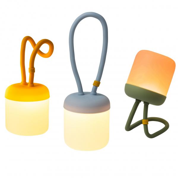 Artikelbild des Artikels “Campinglaterne Floppy aus Silikon, orange orange“