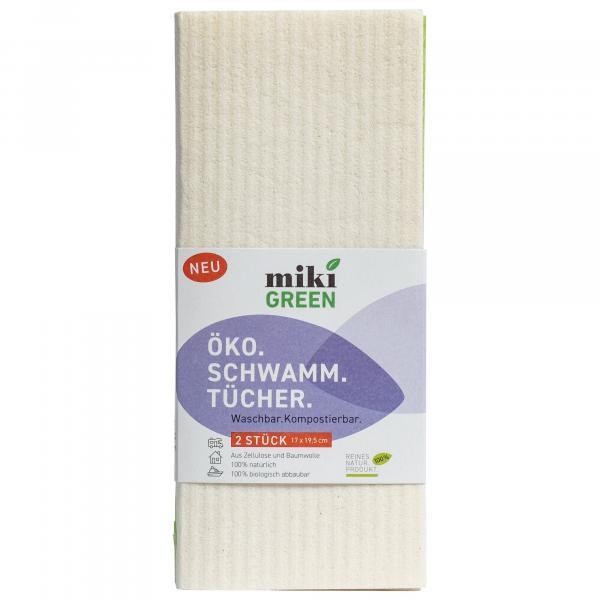 Product image of the product “Vegane Schwammtücher Öko.Schwamm.Tücher. ”