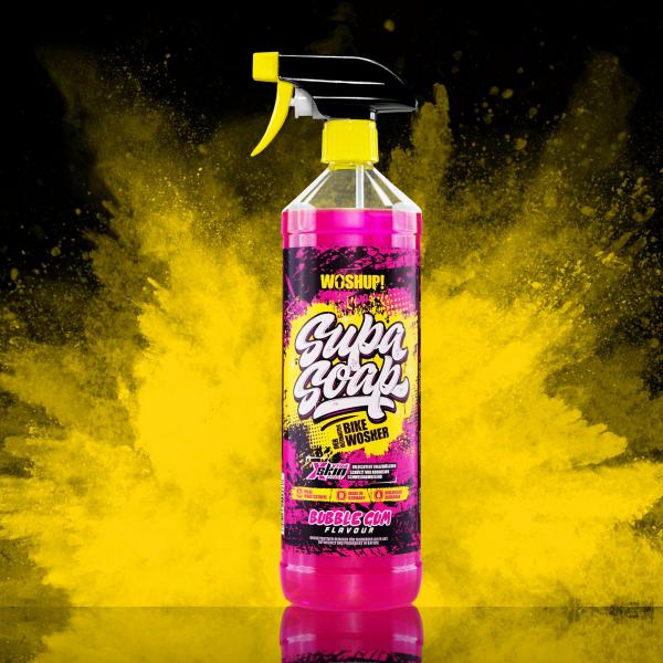 Product image of the product “Fahrradreiniger Supa Soap, Bubblegum, 1 l Bubblegum”