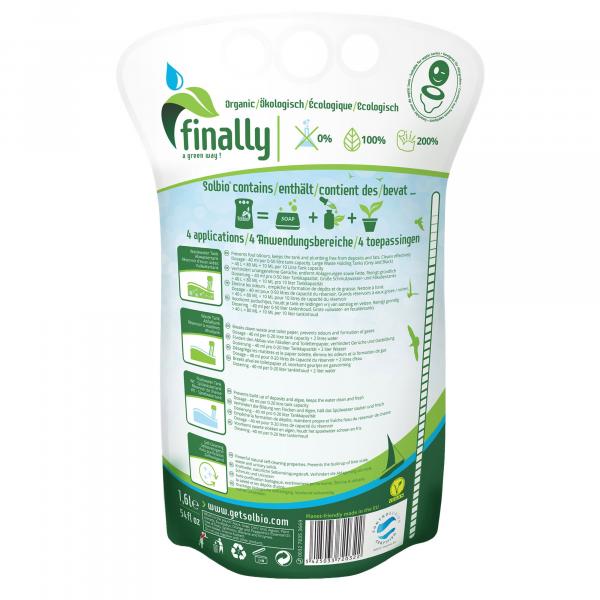 Product image of the product “Toilettenzusatz 4 in 1 Marine, 1,6 l ”