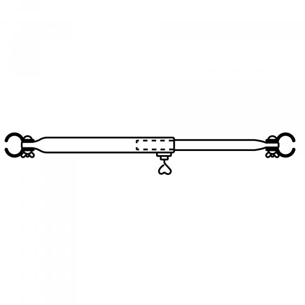 Artikelbild des Artikels “Teleskopierbare Dachauflagestange Stahl, 205 cm, 32 mm 205 cm | 32 mm“