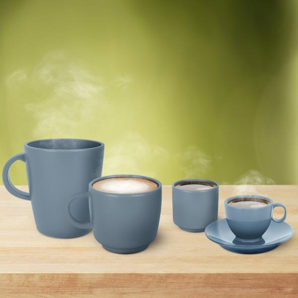 Artikelbild des Artikels “Henkelbecher Cappuccino, blau blau“