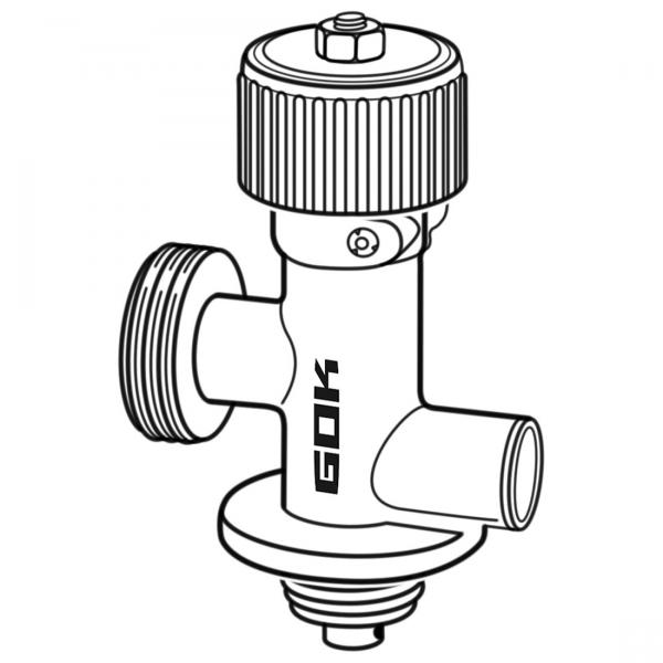 Product image of the product “Gasflaschenventil G.2 (Shell-F) ”