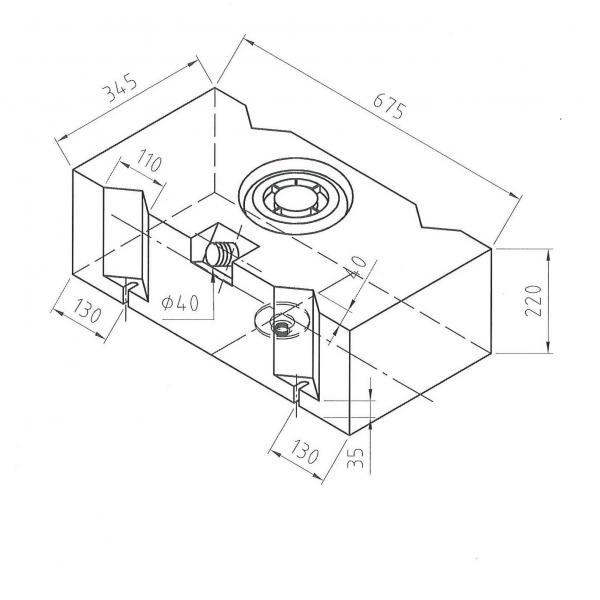 Artikelbild des Artikels “Frischwassertank 45 Typ SC 15045 “