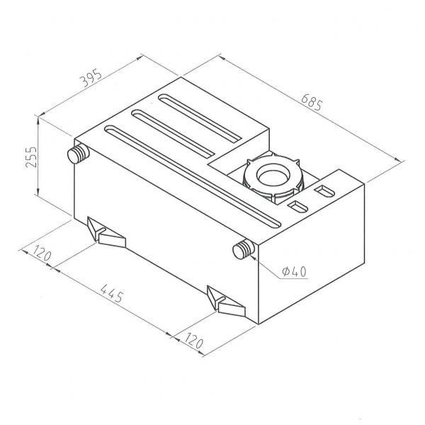 Product image of the product “Frischwassertank 60 Typ SM 23060 ”