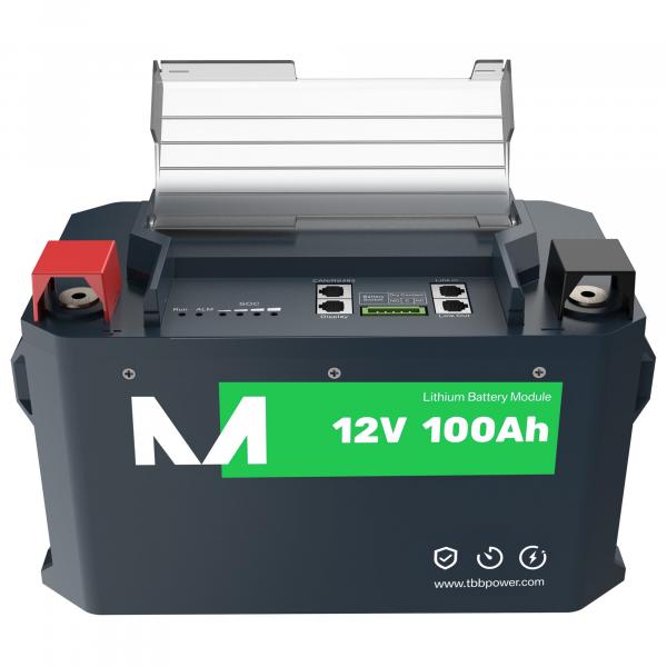 Product image of the product “Lithium Batterie M12-100/P mit Heizung LiFePO4 ”