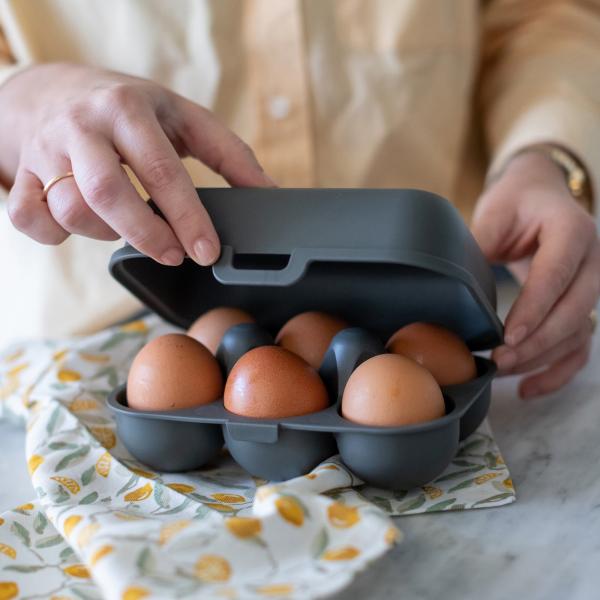 Product image of the product “Eierbox mini EGGS TO GO, grau grau”