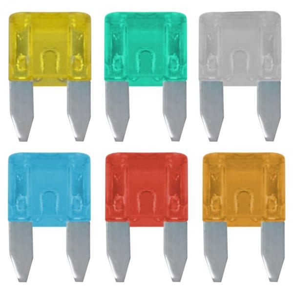 Product image of the product “Flachsicherungen Mini 6-teilig; 5/10/15/20/25/30 A ”
