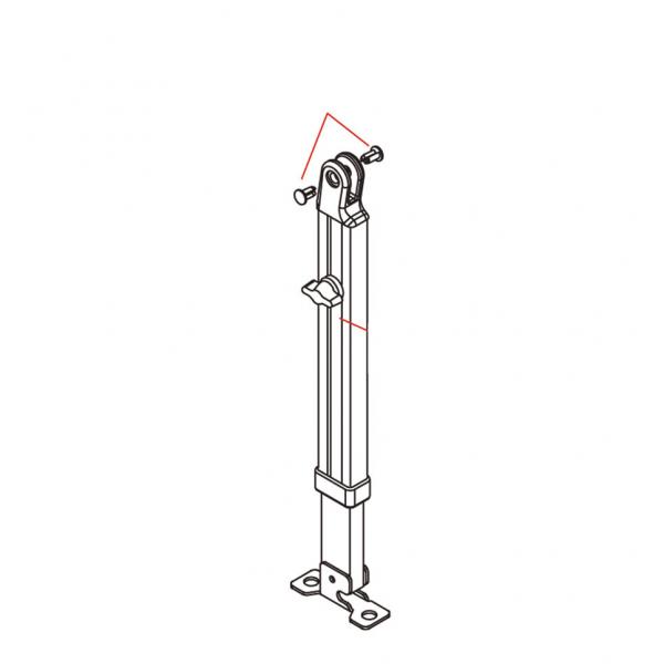 Product image of the product “Kunststoffnieten für Stützfußende ”