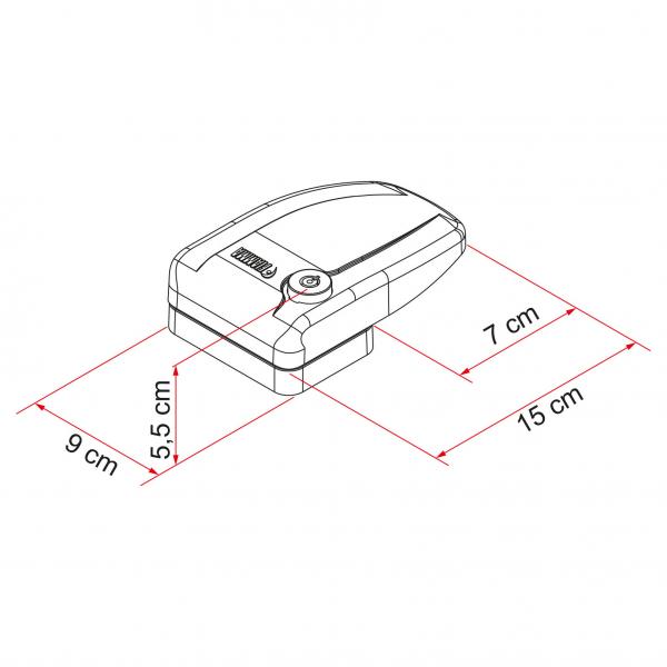 Product image of the product “Türsicherung Safe Door Frame 3 One Key System ”