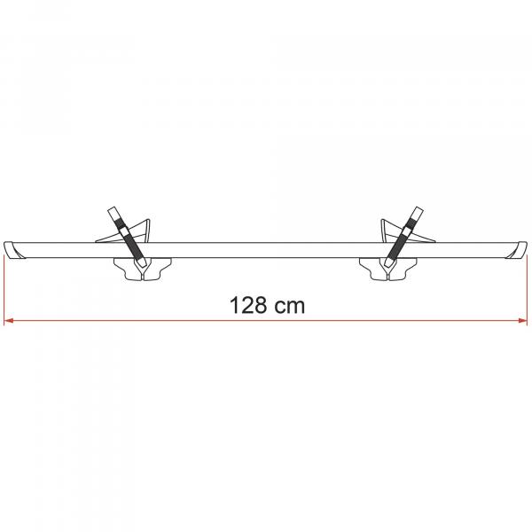 Product image of the product “Fahrradschiene Rail Premium S, silber silber”