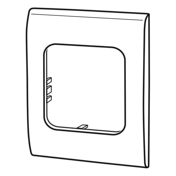 Product image of the product “Abdeckrahmen für Caramatic TwoControl, anthrazit ”
