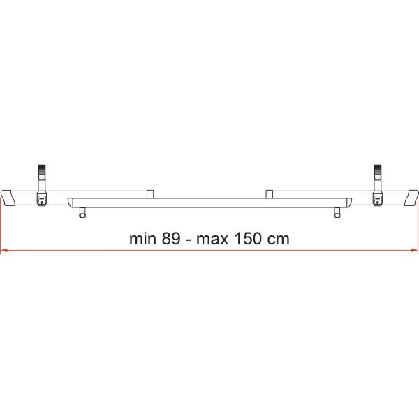 Product image of the product “Fahrradschiene Rail Quick C (89 – 150 cm) ”