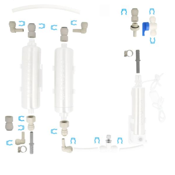 Artikelbild des Artikels “Installations-Set für Trinkwasseraufbereitung L (UV/Aktivkohle/Kalk) “