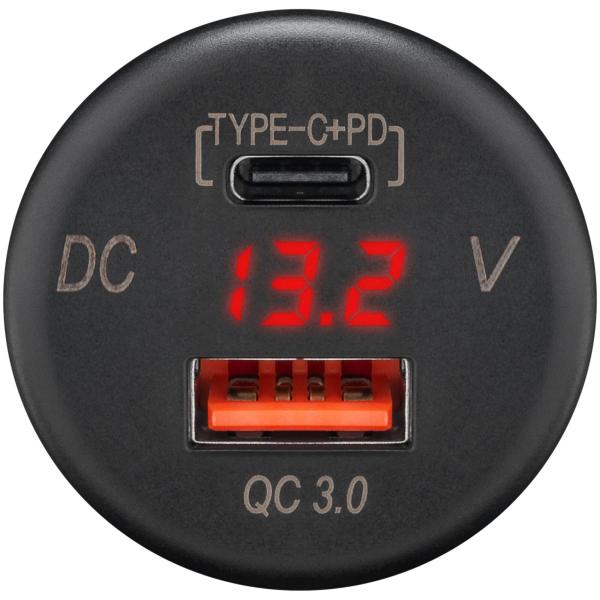 Artikelbild des Artikels “Einbauladegerät USB-A | USB-C 18 W “