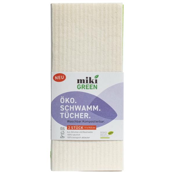 Product image of the product “Vegane Schwammtücher Öko.Schwamm.Tücher. ”