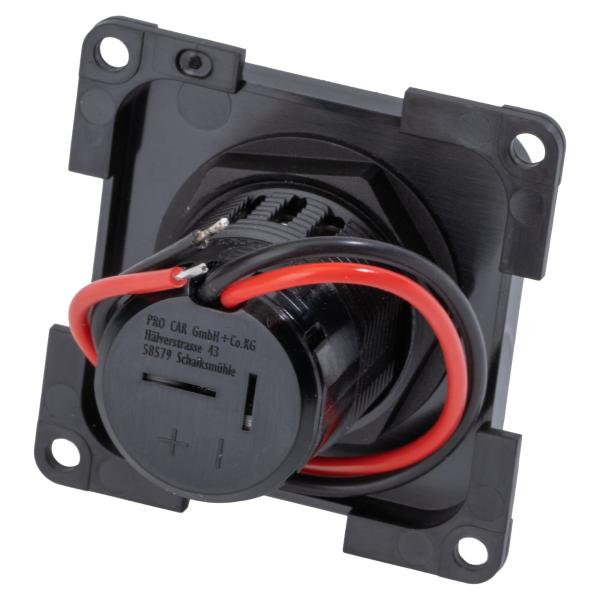 Product image of the product “Einbau-Doppelsteckdose inprojal System ”