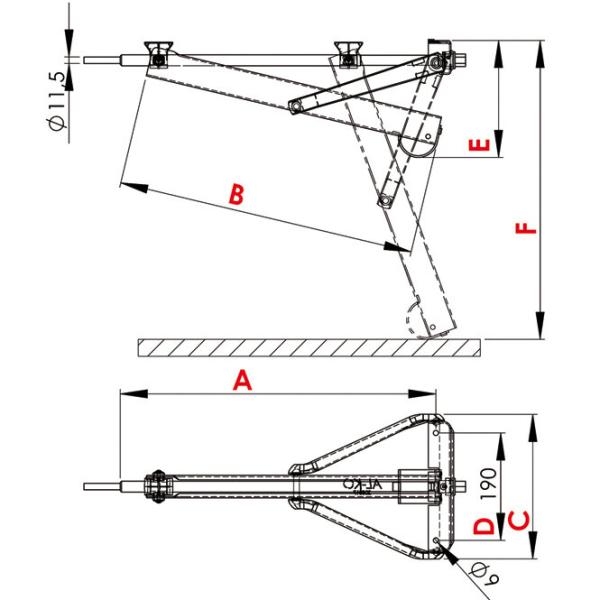 Product image of the product “Steckstützen Compact 800 S ”