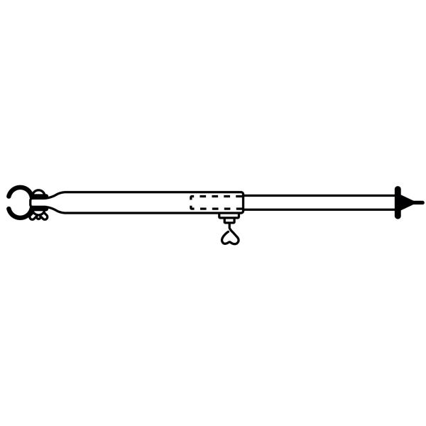 Product image of the product “Orkanstütze Stahl, 25 mm 25 mm”