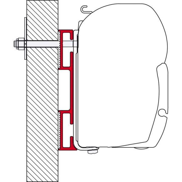 Product image of the product “Markisenadapter D, 8 cm 8 cm”