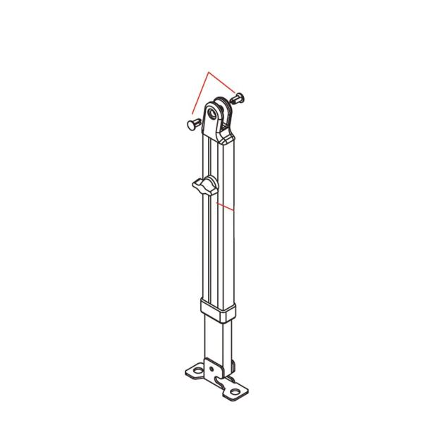 Product image of the product “Kunststoffnieten für Stützfußende ”