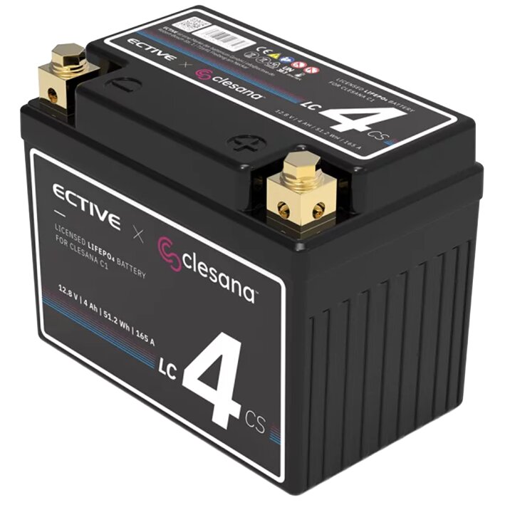 Product image 2 of the product “Lithium Batterie 4 Ah ECTIVE x Clesana LC4CS ”