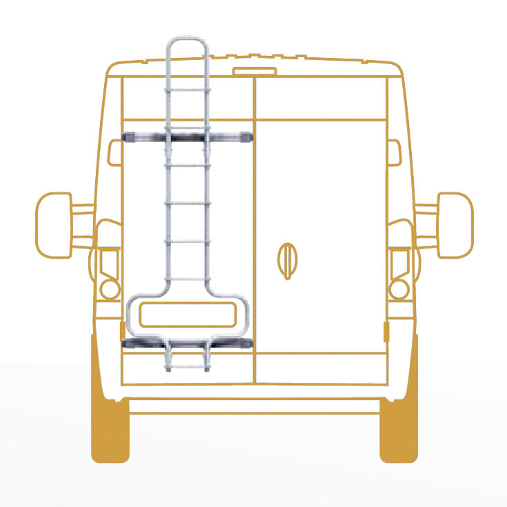 Product image 2 of the product “EC Heckleiter 67003 Fiat/Peugeot/Citroen ab 2006 ”