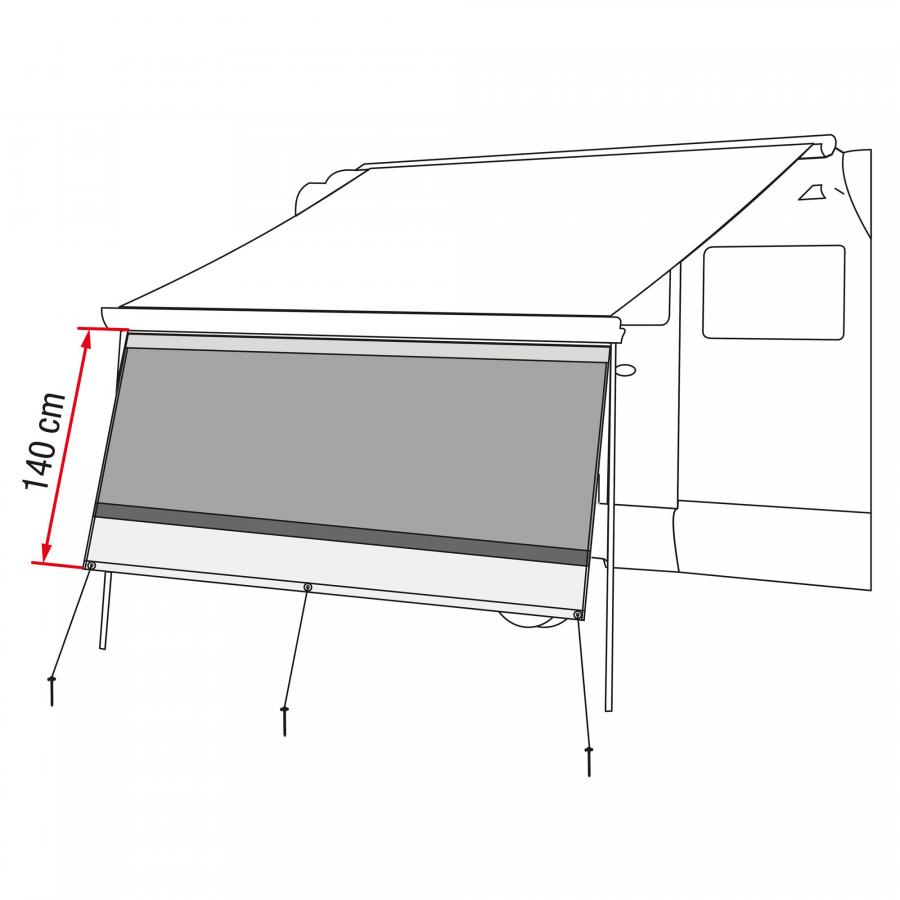 Product image 2 of the product “Vorderwand Blocker, 350 350”