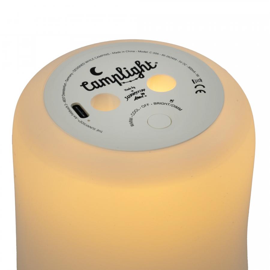 Product image 2 of the product “Campinglaterne Floppy aus Silikon, grün grün”