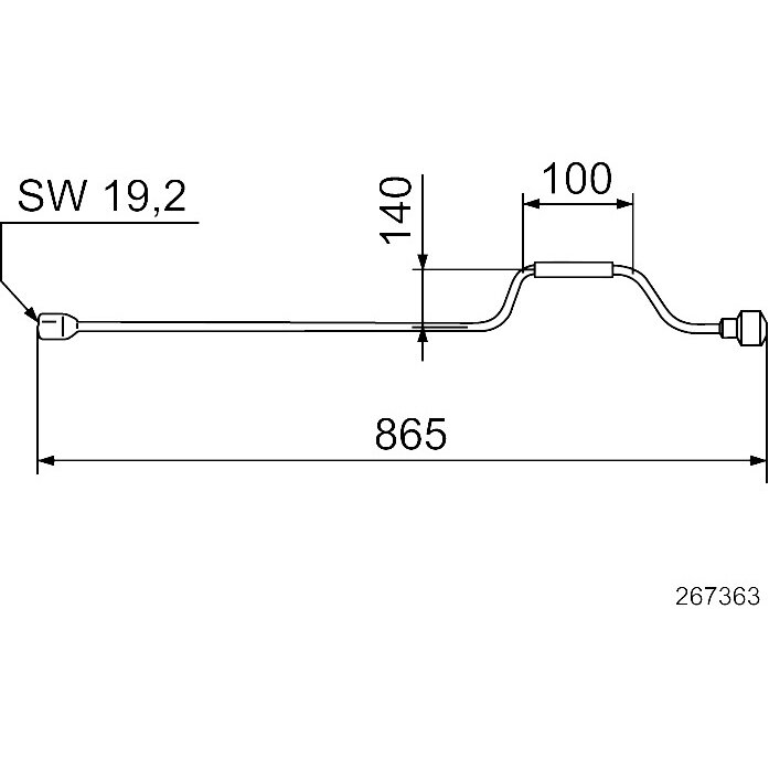 Artikelbild 2 des Artikels “Handkurbel, 870 mm 870 mm“