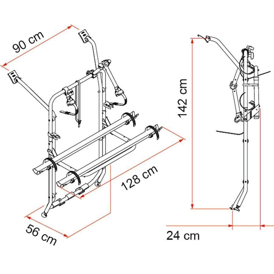 Artikelbild 2 des Artikels “Fahrradträger Carry-Bike VW T5 “