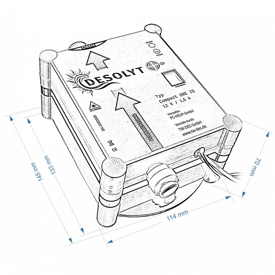 Artikelbild 2 des Artikels “Desolyt Compact ONE IQ Sense Wasserdesinfektion “