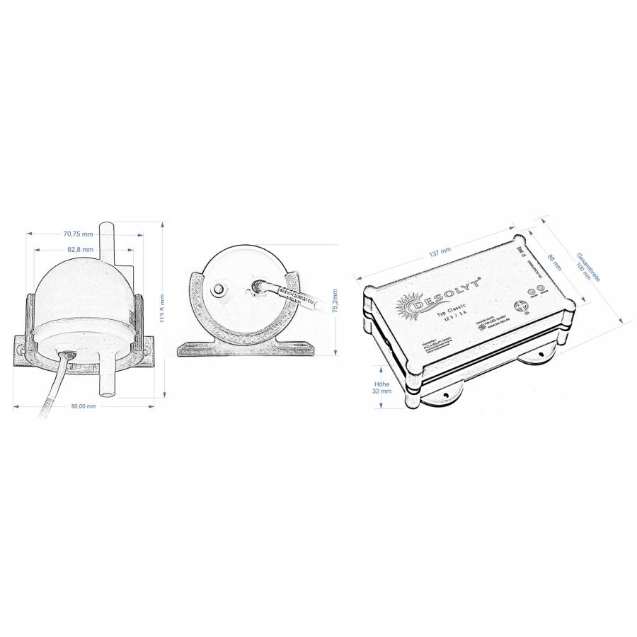 Artikelbild 2 des Artikels “Desolyt Classic UV-C LED Wasserdesinfektion “