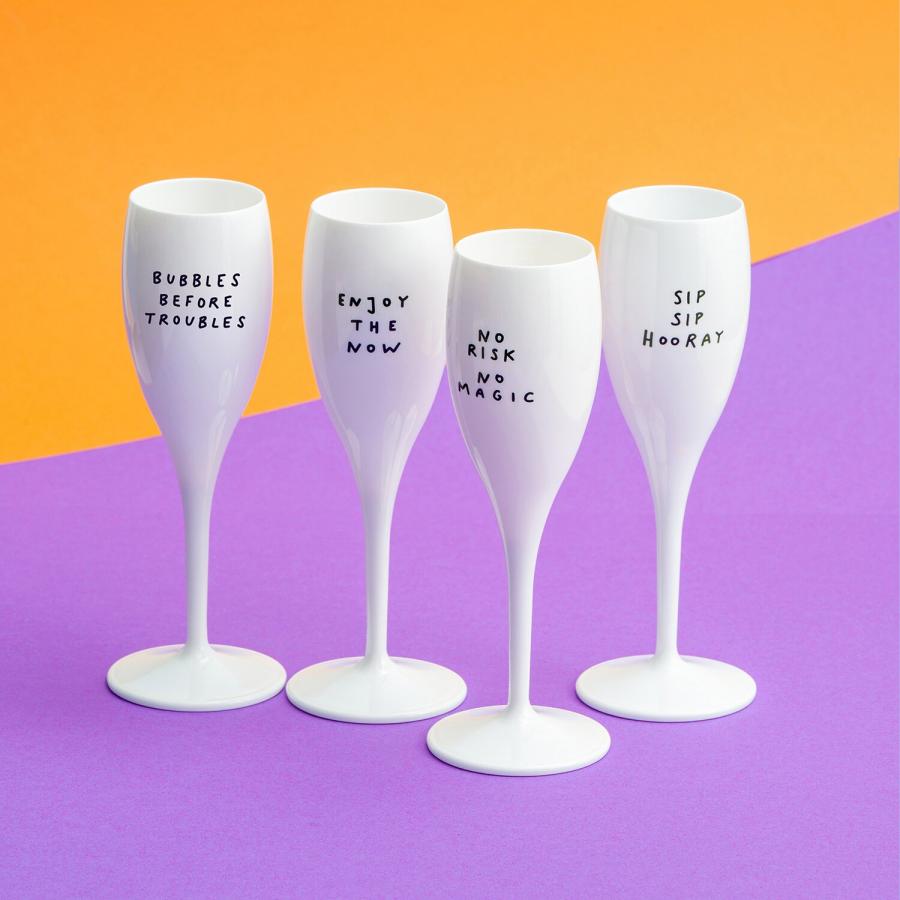 Artikelbild 2 des Artikels “Sektglas Cheers No. 1, 4er-Set “