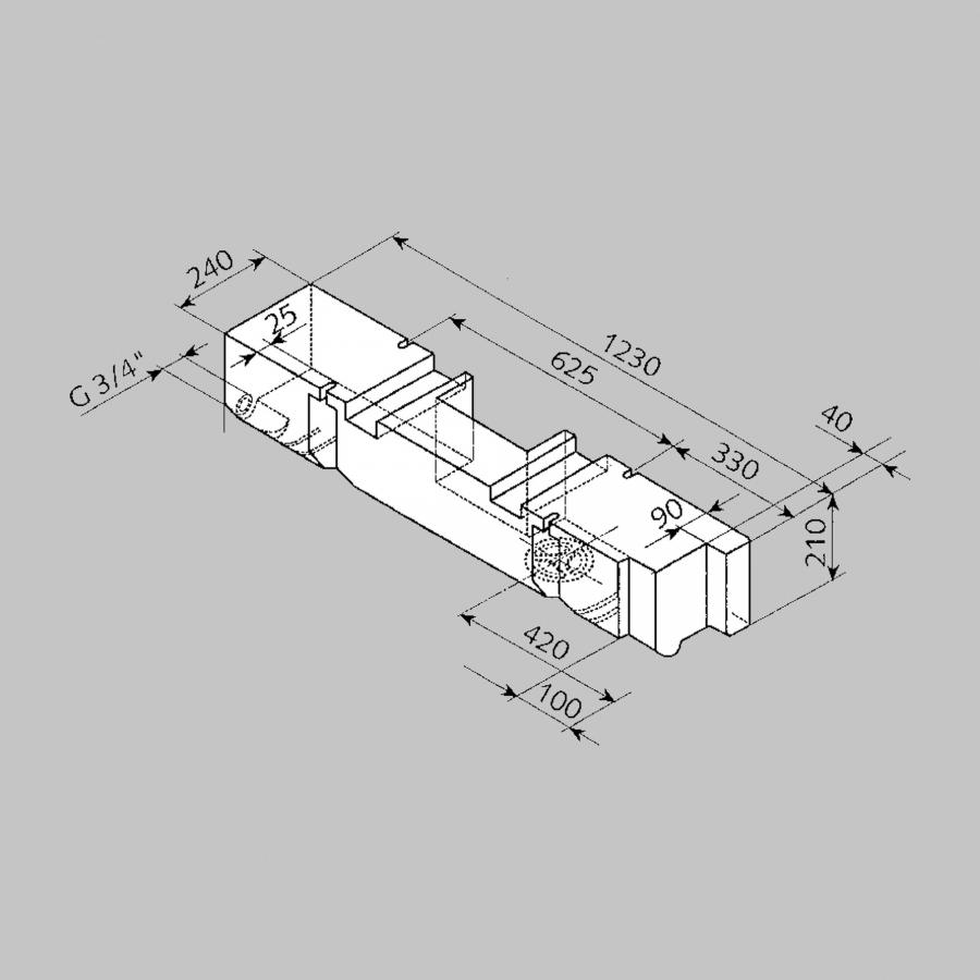 Product image 2 of the product “Abwassertank 53 ”