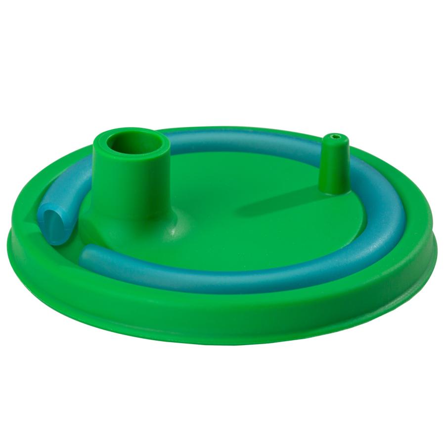 Product image 2 of the product “Deckel mit Trinkhalm, grün grün”