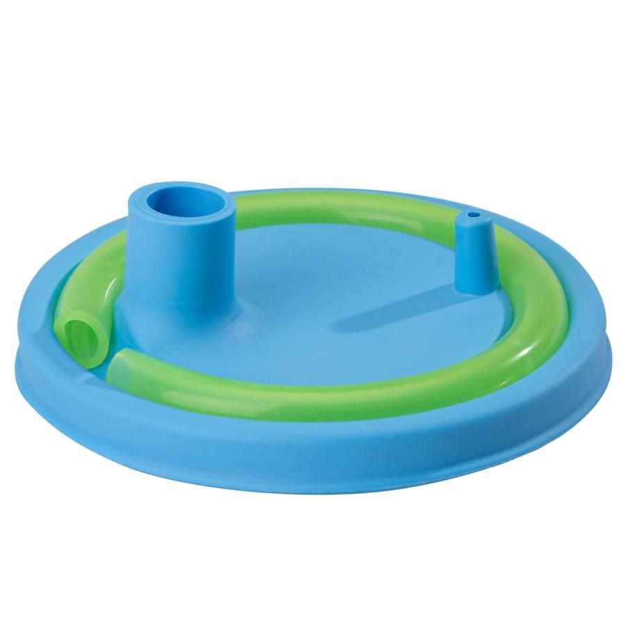 Product image 2 of the product “Deckel mit Trinkhalm, blau blau”
