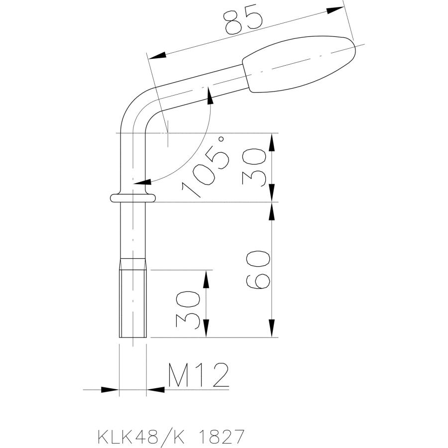 Artikelbild 2 des Artikels “Knebel für Klemmhalter “