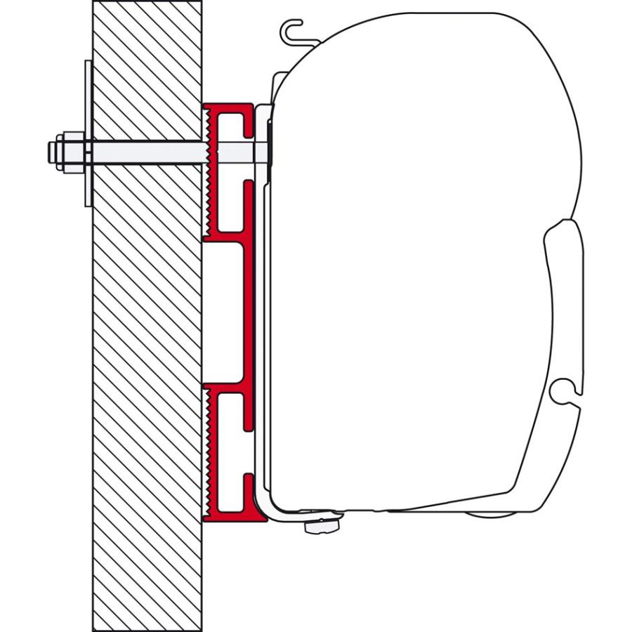 Product image 2 of the product “Markisenadapter D, 8 cm 8 cm”