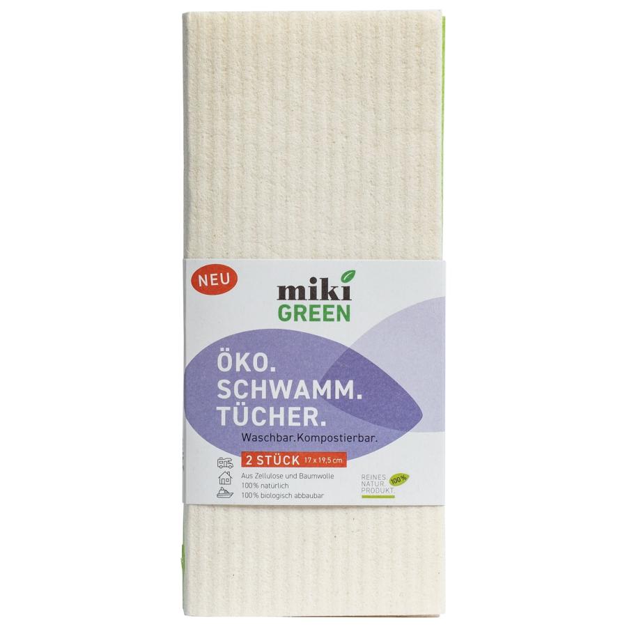 Product image 2 of the product “Vegane Schwammtücher Öko.Schwamm.Tücher. ”