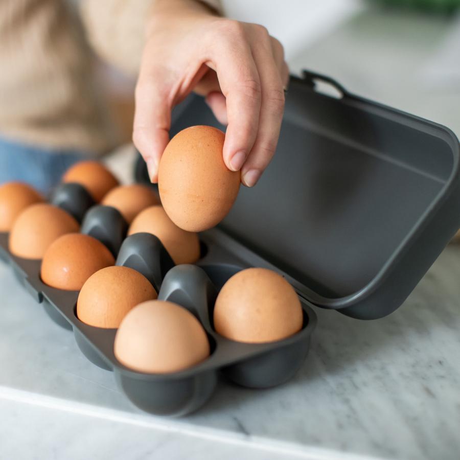 Artikelbild 2 des Artikels “Eierbox EGGS TO GO, grau grau“