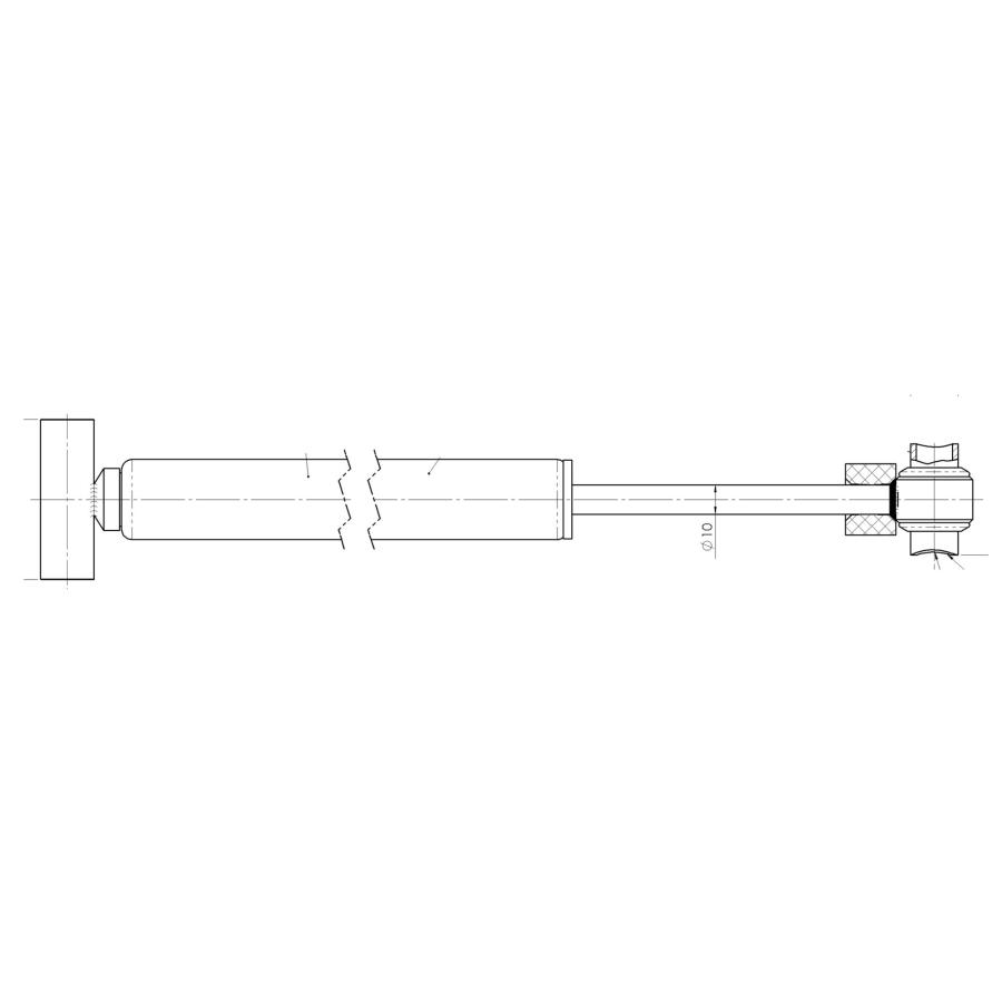 Product image 2 of the product “Auflaufstoßdämpfer für AL-KO, 2600 kg 2600 kg”