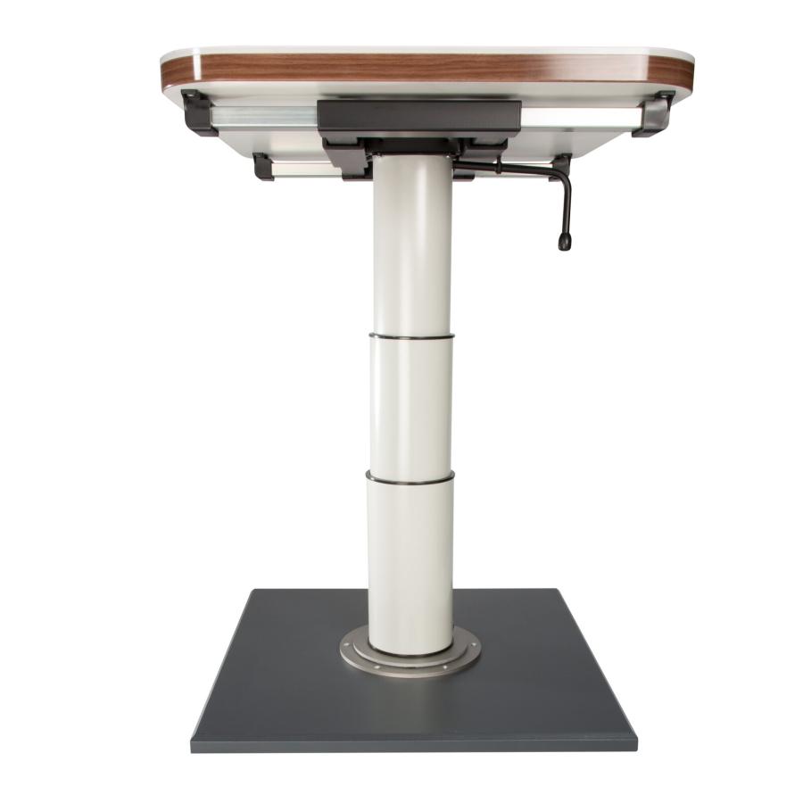 Product image 2 of the product “Einsäulen-Tischgestell mit Verschiebung und Verdrehung ”