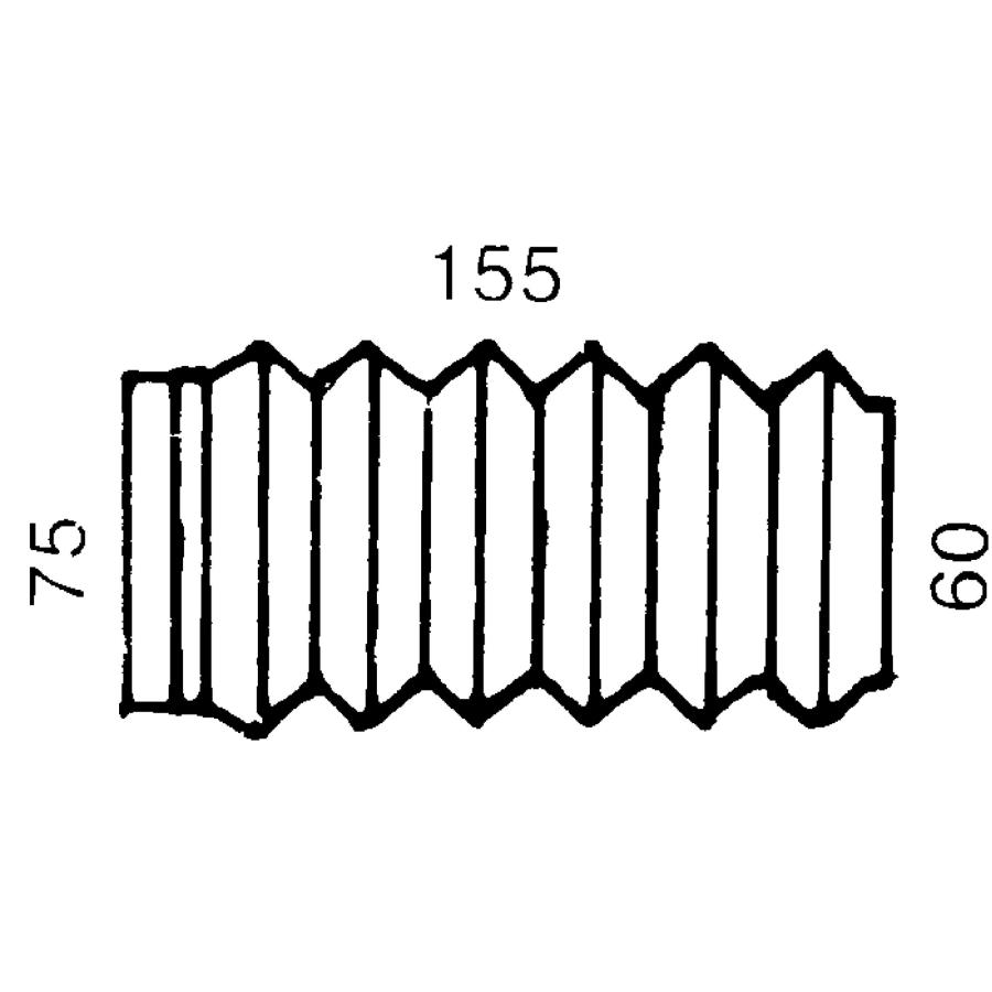 Product image 2 of the product “Faltenbalg Hahn 155 ”