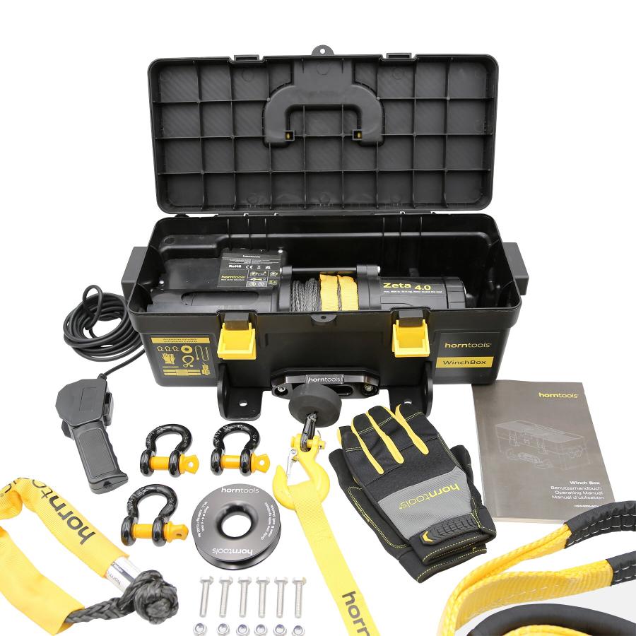Artikelbild 2 des Artikels “Mobile Seilwinde Winch Box 1,8 Tonnen, 12 Volt “