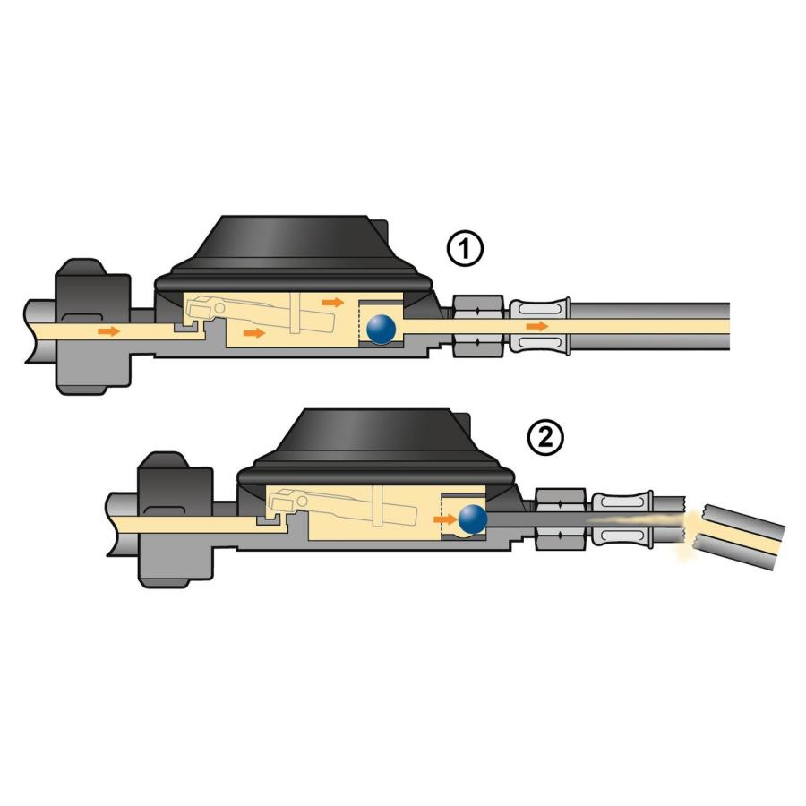 Product image 2 of the product “Gasregler, Grillregler mit Schlauchbruchsicherung, EN61, 1,5 kg/h 50 mbar ”