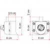 Product image 3 of the product “Innentürverriegelung Safe Door Guardian für Ford Transit Gen. 6 ”